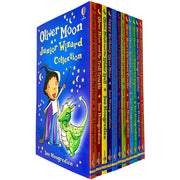 Oliver Moon Junior Wizard Series Collection 12 Books Set by Sue Mongredien(Monster Mystery,Spider Spell,Broomstick Battle,MORE!) - The Book Bundle