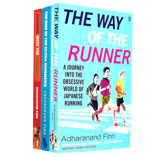 Adharanand Finn 3 Books Collection Set (Way of the Runner, Running ,Rise ) - The Book Bundle