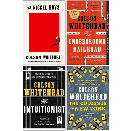 Colson Whitehead Historical & Contemporary Fiction 4 Books Collection Set - The Book Bundle