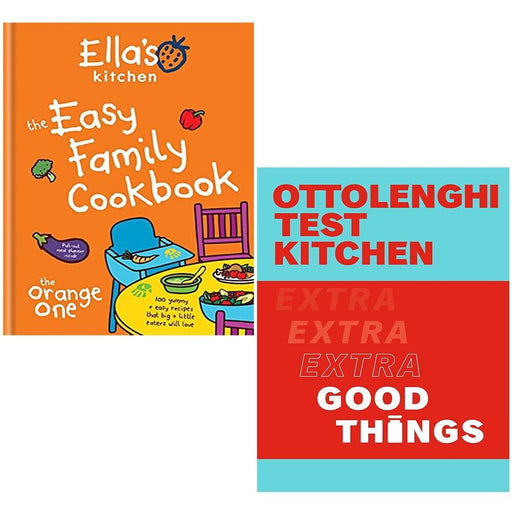 Yotam Ottolenghi Test Kitchen, Ella's Kitchen 2 Books Set Easy Family Cookbook - The Book Bundle