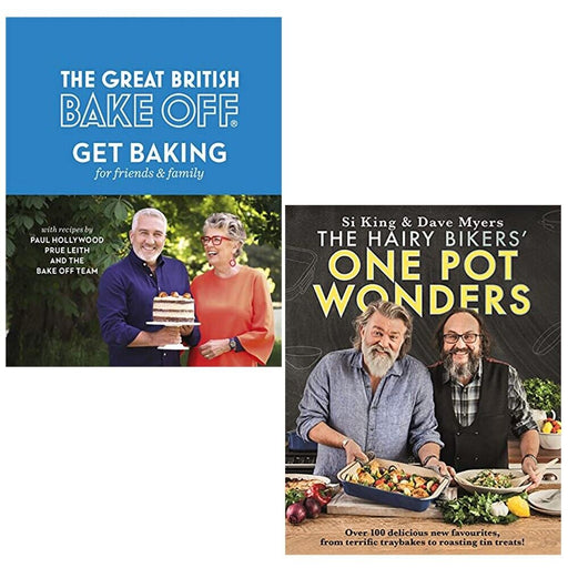 Great British Bake Off Team, Hairy Bikers One Pot Wonders 2 Books Set - The Book Bundle