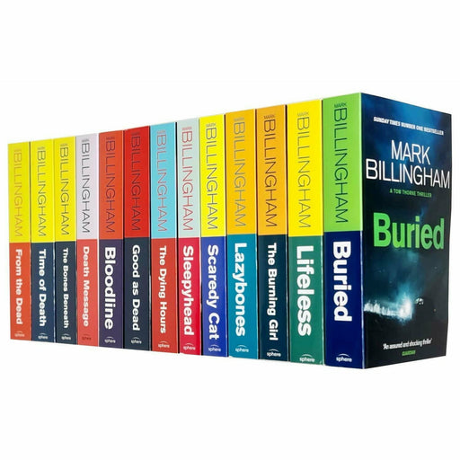 Tom Thorne Novels 13 Books collection By Mark Billingham(Buried, Lifeless) - The Book Bundle
