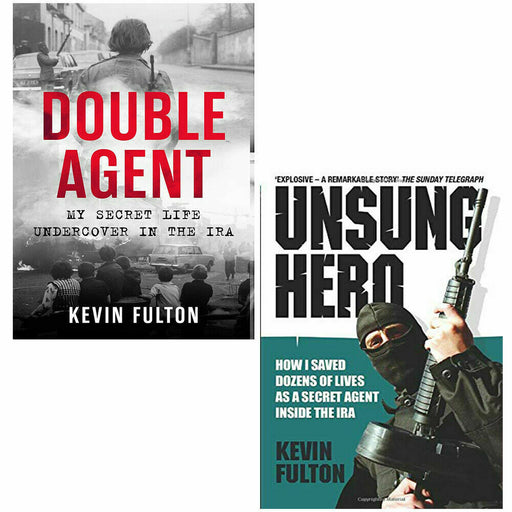 Kevin Fulton Collection 2 Books Set Pack Double Agent, Unsung Hero - The Book Bundle