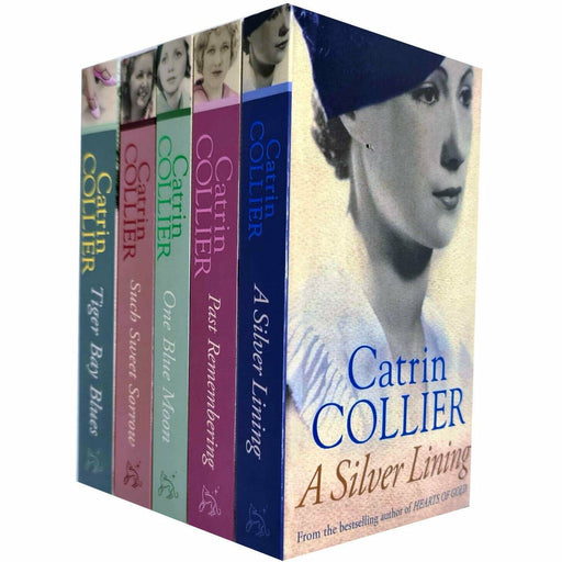 Catrin Collier Hearts of Gold Series 5 Books Collection Set (A Silver Lining ) - The Book Bundle