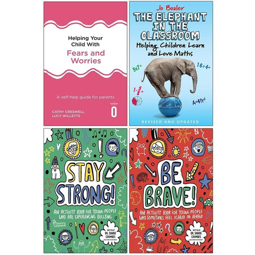 Helping Your Child Fear,Elephant in Classroom,Stay Strong!,Be Brave! 4 Books Set - The Book Bundle