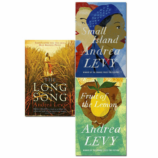 Andrea levy Collection 3 Books Set Long Song, Small Island, Fruit of the Lemon - The Book Bundle