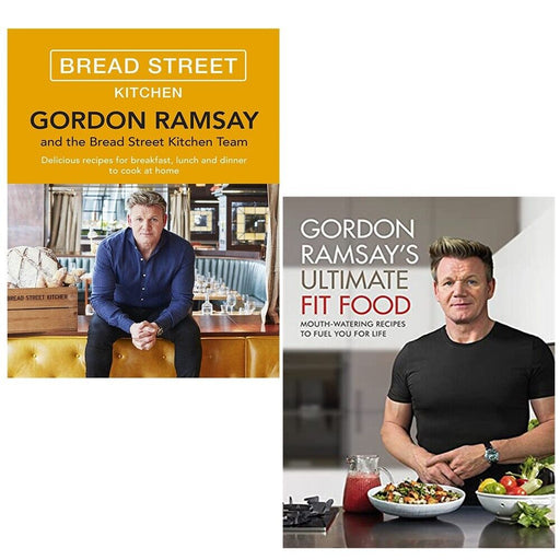 Gordon Ramsay Collection 2 Books Set Bread Street Kitchen,Ultimate Fit Food - The Book Bundle