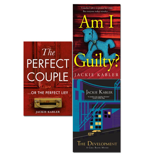 Jackie Kabler 3 Books Collection Set Perfect Couple, Am I Guilty, Development - The Book Bundle