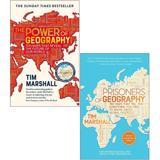 Tim Marshall 2 Books Collection Set (Power of Geography, Prisoners of Geography) - The Book Bundle