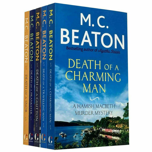 M C Beaton 5 Books Collection Set Hamish Macbeth Death Series - The Book Bundle