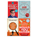 Richard Osman's House of Games, Bletchley Park Brainteasers, The Scotland Yard Puzzle Book, The Bumper Book of Would You Rather 4 Books Collection Set - The Book Bundle