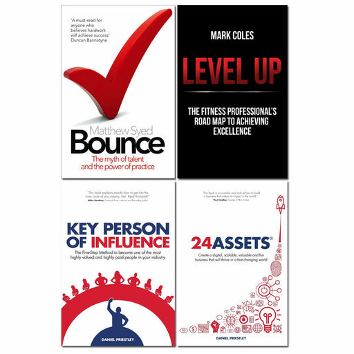 The You Are Awesome Journal & Bounce By Matthew Syed 2 Books Collection Set - The Book Bundle