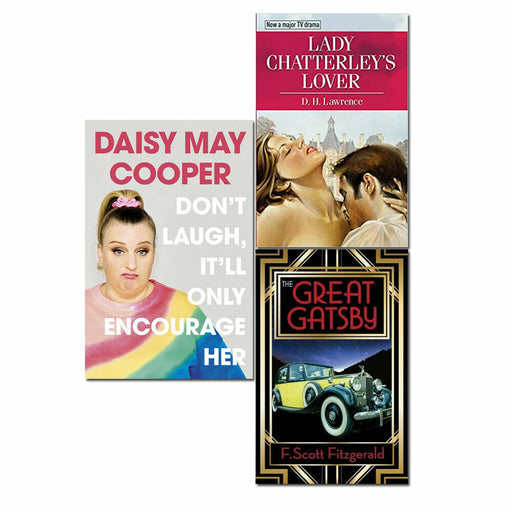 Don't Laugh It'll Only Encourage Her, Lady Chatterley's Lover, Great Gatsby book - The Book Bundle