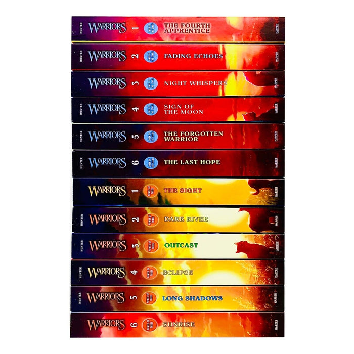 Warrior Cats Volume 13 to 24 Books Collection Set by Erin Hunter - The Book Bundle