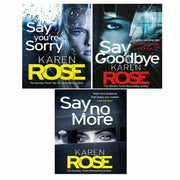The Sacramento Series 3 Books Set By Karen Rose (Say You're Sorry, Say No More , Say Goodbye) - The Book Bundle