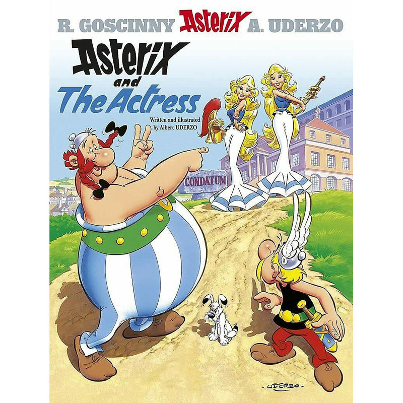 Asterix the Gaul Series 7 Collection 8 Books Set (31-38) (Asterix and the Actress, Class Act, The Falling Sky) - The Book Bundle