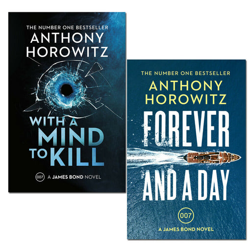 James Bond 007 Series 2 Books Collection Set by Anthony Horowitz (Forever and a Day, With a Mind to Kill) - The Book Bundle