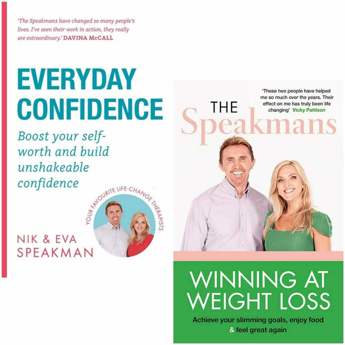 Nik Speakman 2 Books Collection Set (Everyday Confidence,Winning at Weight Loss) - The Book Bundle