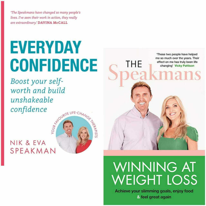 Nik Speakman 2 Books Collection Set (Everyday Confidence,Winning at Weight Loss) - The Book Bundle