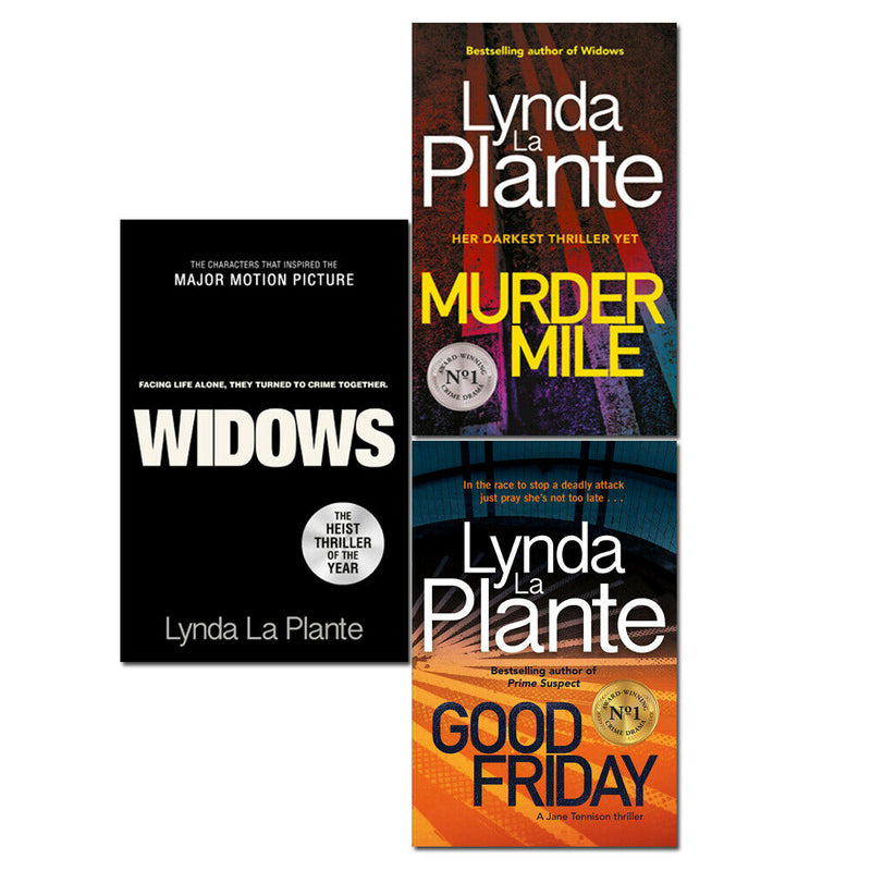Lynda La Plante Collection 3 Books Set Widows, Murder Mile, Good Friday NEW - The Book Bundle
