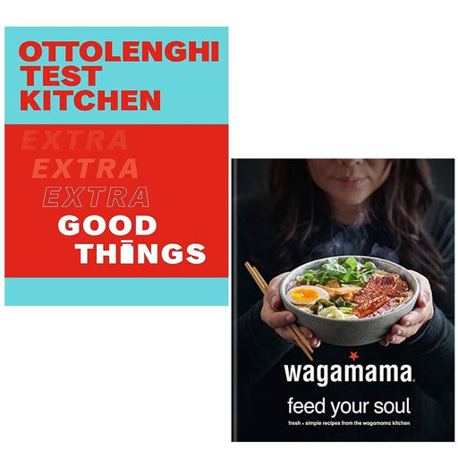 Yotam Ottolenghi Test Kitchen, wagamama Feed Your Soul 2 Books Set - The Book Bundle