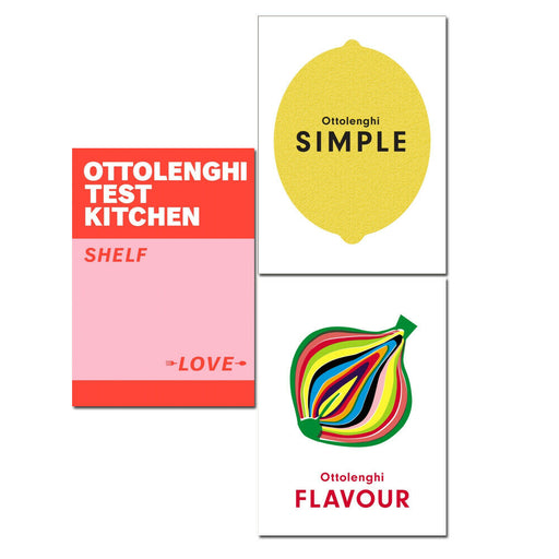 Yotam Ottolenghi 3 Books Collection Set Ottolenghi SIMPLE, FLAVOUR, Test Kitchen - The Book Bundle