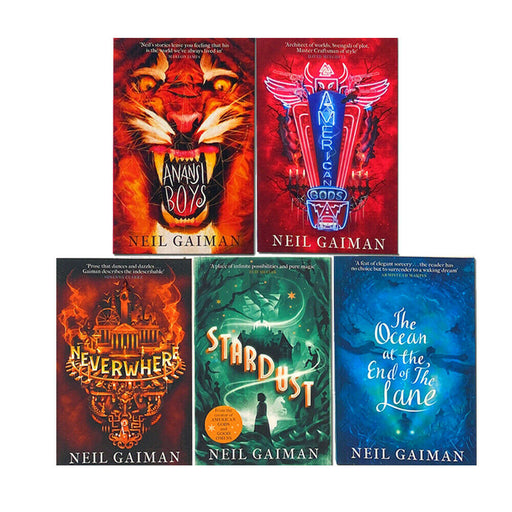 Neil Gaiman 5 Books Collection Set American Gods, Ocean at the End of the Lane - The Book Bundle
