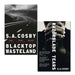 S A Cosby 2 Books Collection Set Blacktop (Wasteland, Razorblade Tears ) - The Book Bundle
