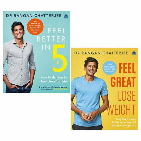 Dr Rangan Chatterjee 2 Books Collection Set(Feel Great Lose Weight,Feel Better) - The Book Bundle