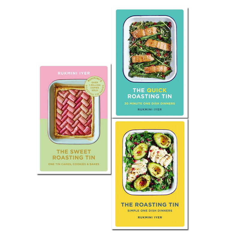 Rukmini Iyer Collection 3 Books Set Sweet Roasting Tin, Quick Roasting Tin - The Book Bundle