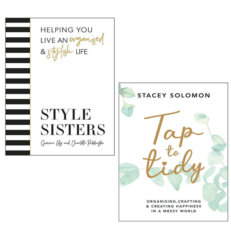 Tap to Tidy Stacey Solomon, Style Sisters Charlotte 2 Books Collection Set - The Book Bundle