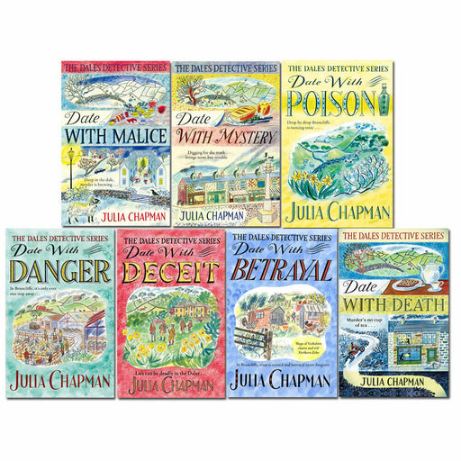 The Dales Detective Series 7 Books Collection Set by Julia Chapman - The Book Bundle