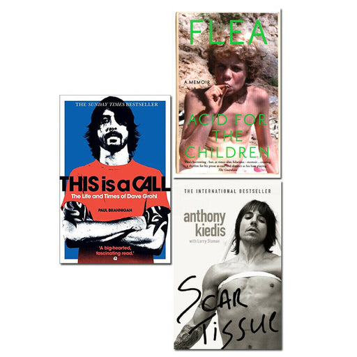 Acid For The Children, This Is a Call, Scar Tissue 3 Books Collection Set - The Book Bundle