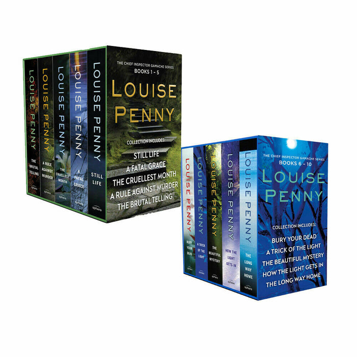 Chief Inspector Gamache Series 1-10 Books Collection Box Set by Louise Penny - The Book Bundle