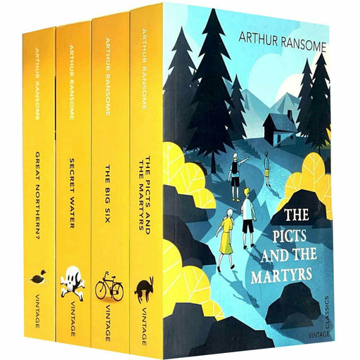 Arthur Ransome Vintage Children's Classics 4 Books Collection Set NEW - The Book Bundle