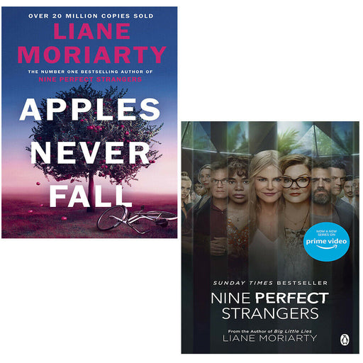 Liane Moriarty 2 Books Collection Set (Apples Never Fall, Nine Perfect Strangers) - The Book Bundle