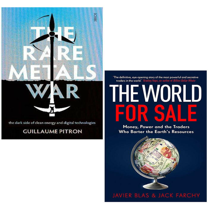 Rare Metals War Guillaume, World for Sale Javier Blas 2 Books collection Set - The Book Bundle
