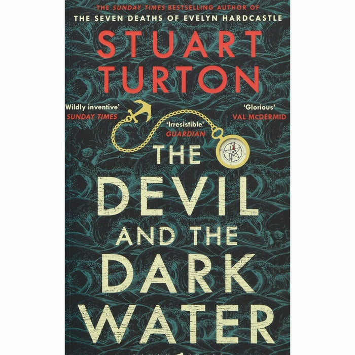 Stuart Turton 2 Books Collection Set Devil Dark Water, Seven Deaths of Evelyn - The Book Bundle