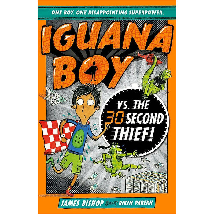 Iguana Boy Series 3 Books Collection Set By James Bishop (Saves the World With a Triple Cheese Pizza) - The Book Bundle