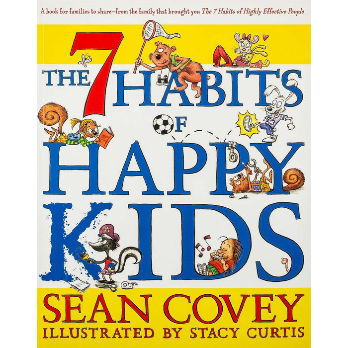 Sean Covey 2 Books Collection Set 7 Habits of Happy Kids, Highly Effective Teens - The Book Bundle