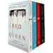 Red Queen Series 4 Books Collection Box Set by Victoria Aveyard (Red Queen, Glass Sword, Kings Cage & War Storm) - The Book Bundle