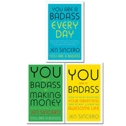 Jen Sincero You Are a Badass 3 books collection set Every Day, Making Money NEW - The Book Bundle