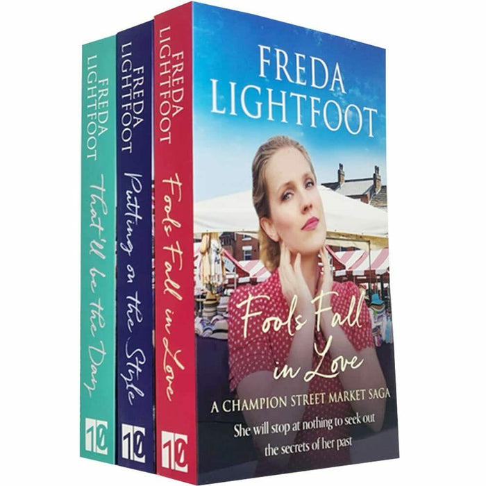 A Champion Street Market Saga Series 3 Books Collection Set By Freda Lightfoot - The Book Bundle