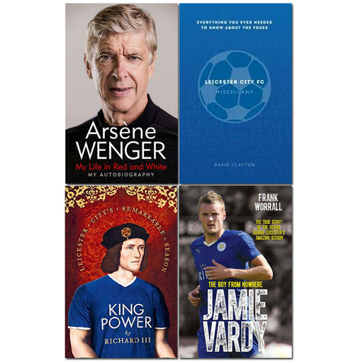 My Life in Red and White, King Power, Leicester City FC Miscellany 4 Books Set - The Book Bundle