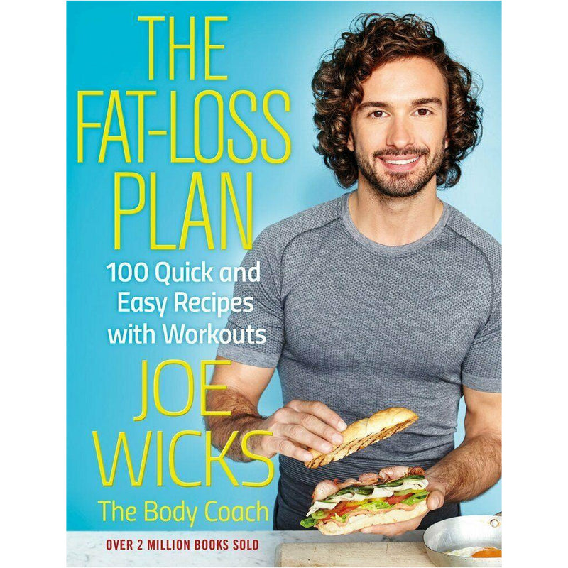 Joe Wicks Collection 3 Books Set (Joe's Family Food [Hardcover], The Fat-Loss Plan, Lean in 15 The Sustain Plan) - The Book Bundle