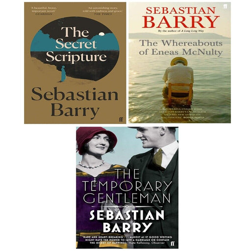McNulty Family series 3 book set (The Whereabouts of Eneas McNulty, The Secret Scripture,Temporary Gentleman) - The Book Bundle