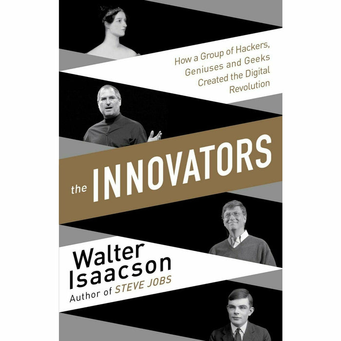 Walter Isaacson 3 Books Collection Set Innovators, Einstein, Leonardo - The Book Bundle