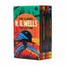 The Classic H G Wells Collection 5 Books Box Set Invisible Man, War of the World - The Book Bundle