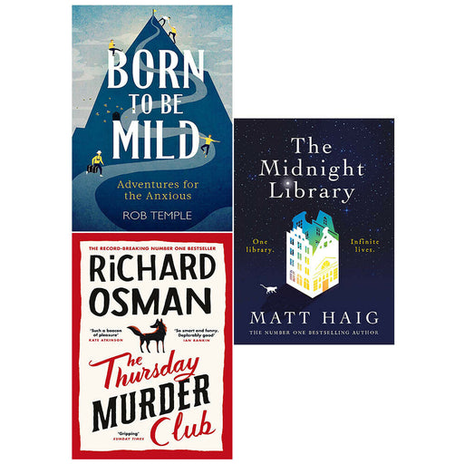 Born to be Mild, Thursday Murder Club, Midnight Library 3 Books Collection Set - The Book Bundle