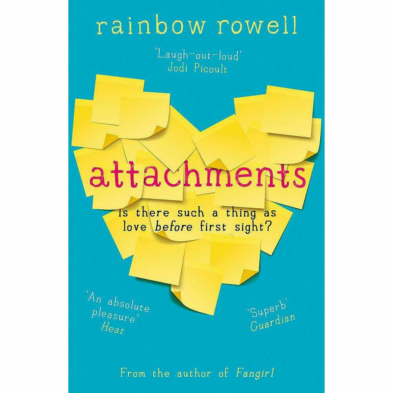 Rainbow Rowell 2 books collection set Attachments, Eleanor & Park Paperback - The Book Bundle